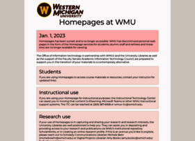 homepages.wmich.edu