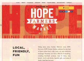 hopefarmersmarket.org