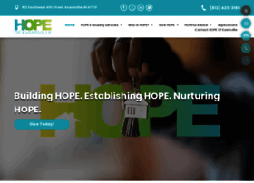 hopeofevansville.org