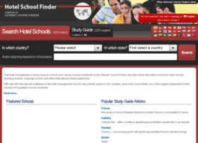 hotel-school-finder.com