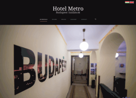 hotelmetrobudapest.hu