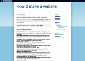 how-2-make-a-website-today.blogspot.com