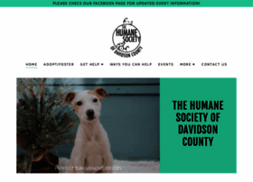 humanesocietyofdavidsoncounty.org