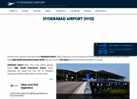 hyderabadairport.com