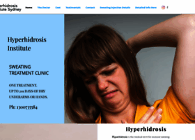 hyperhidrosis.com.au