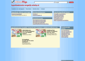 hypotheekrente-vergelijk.sitetip.nl