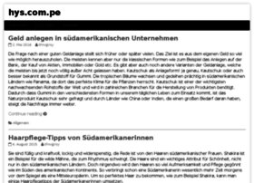 hys.com.pe