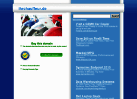 ihrchauffeur.de