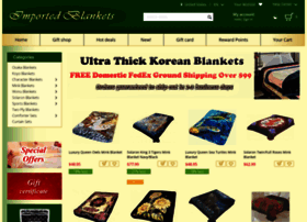 importedblankets.com