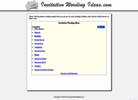 invitationwordingideas.com