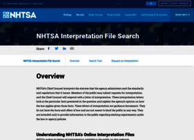 isearch.nhtsa.gov