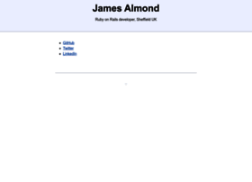 jamesalmond.com