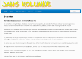 jans-kolumne.de