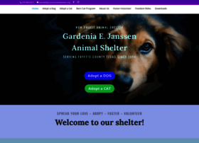 janssenanimalshelter.org