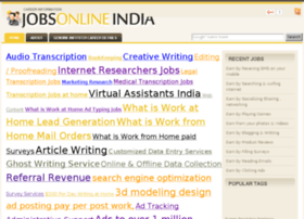 jobsonlineindia.in
