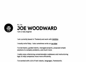 joewoodward.me