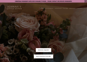 johnnyslittlesisterflorist.co.uk