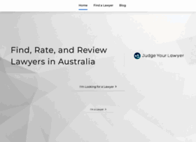 judgeyourlawyer.com.au