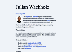 julianwachholz.ch