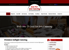 justforjetscatering.com