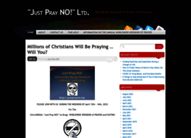 justprayno.org