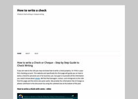 justwritechecks.com