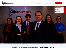 kahlerlawyers.com.au