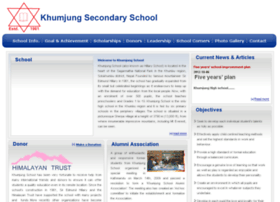 khumjungschool.edu.np