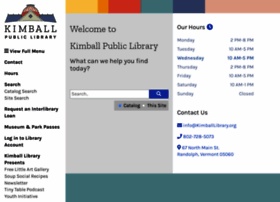 kimballlibrary.org