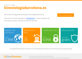 kinesiologiabarcelona.es