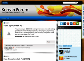 korean-pop-forum.blogspot.com