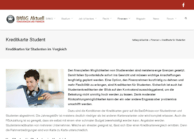 kreditkarte-student.de