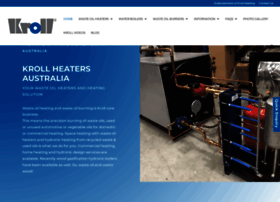 kroll-heaters.com.au