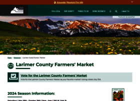 larimercountyfarmersmarket.org