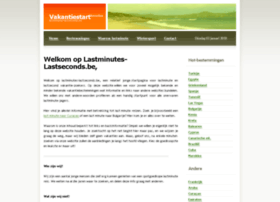 lastminutes-lastseconds.be