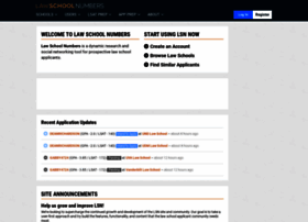 lawschoolnumbers.com