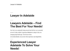 lawyerinadelaide.com.au