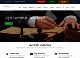 lawyersmontenegro.eu