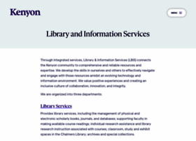 lbis.kenyon.edu