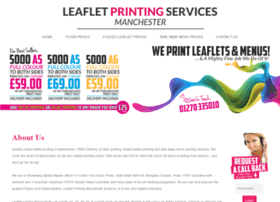 leafletprintingmanchester.co.uk