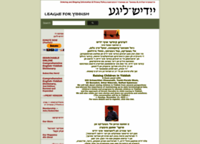leagueforyiddish.org