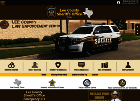 leecountysherifftx.org