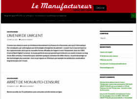 lemanufactureur.fr