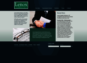 lenoxequitypartners.com