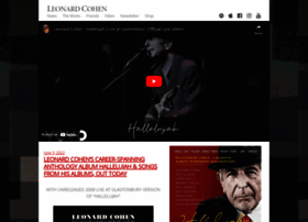 leonardcohen.com