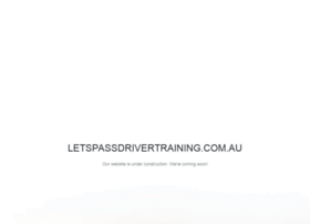 letspassdrivertraining.com.au