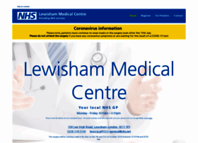 lewishammedicalcentre.nhs.uk