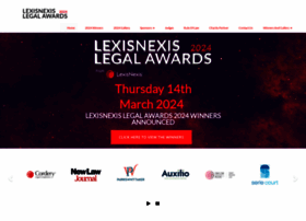 lexisnexislegalawards.co.uk