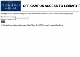 libproxy.presby.edu