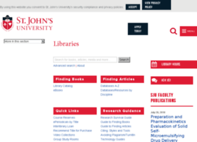 libraries.stjohns.edu